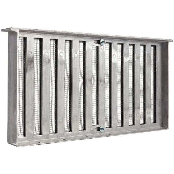 Master Flow Foundation Vent, 28 sqin Net Free Ventilating Area, Aluminum 500